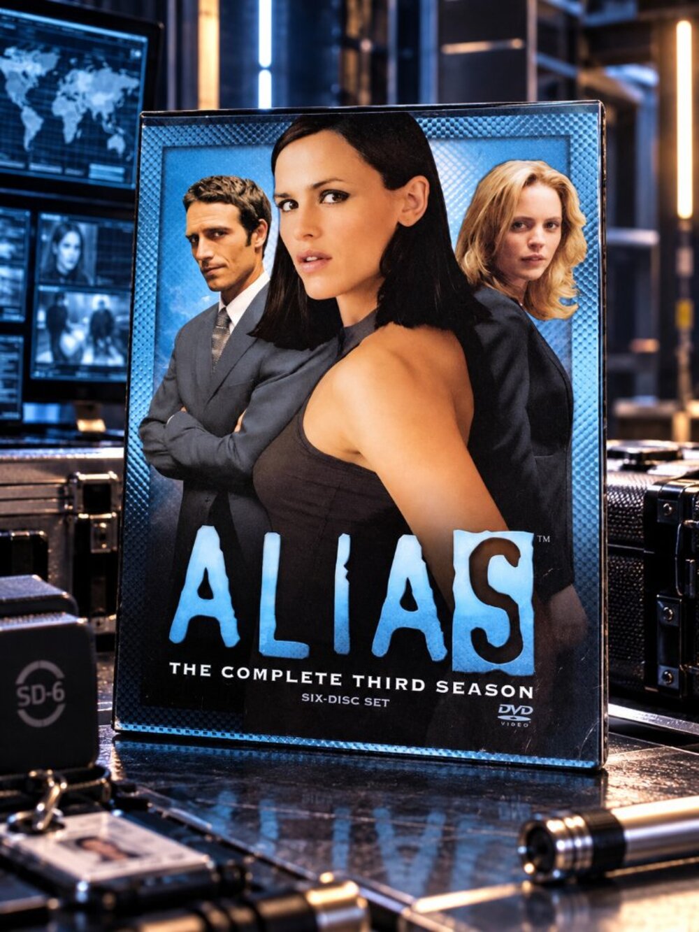 Alias Complete Third Season 3 (6-DVD Set, Region 1) Very Good condition!